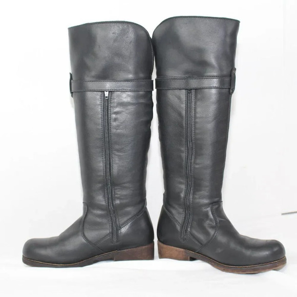 SAUTE MOUTON ladies leather Boots size 38 - Picture 11 of 14